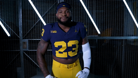 Michigan Football Michael Barrett GIF