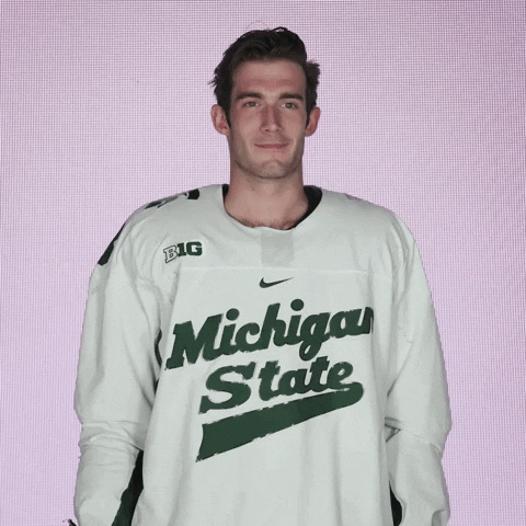 Michigan State Cole Krygier Winky Face GIF