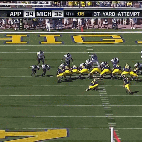 Michigan vs Iowa Football Game