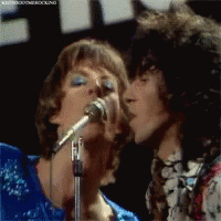 Mick Jagger Richard Duet GIF