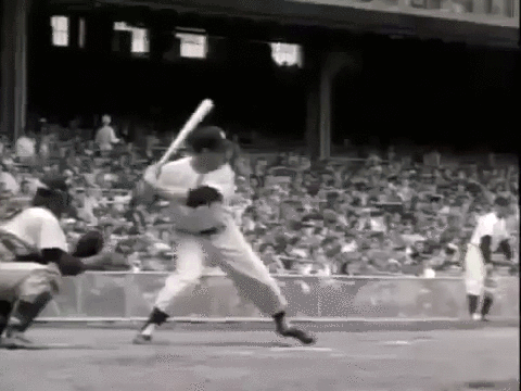 Mickey Mantle Parking Lot GIF
