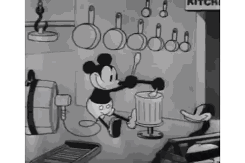 Mickey Mouse and Donald Duck Cartoon