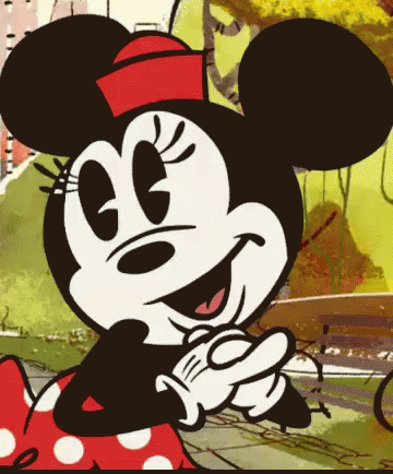 Mickey Mouse Batting Eyes GIF