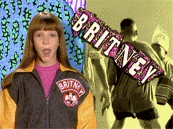 Mickey Mouse Britney Spears GIF