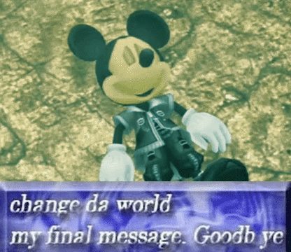 Mickey Mouse Change Da World My Final Message