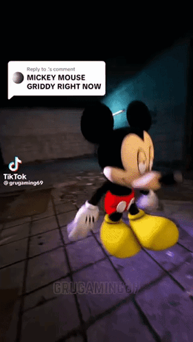 Mickey Mouse Fortnite Griddy GIF