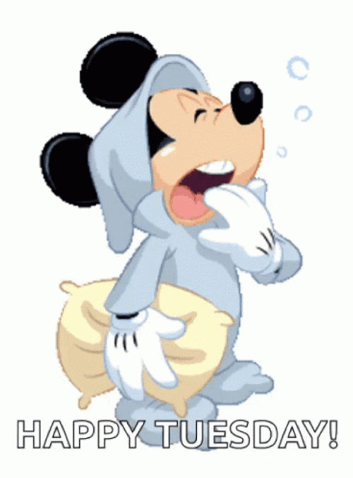 Mickey Mouse Happy Tuesday GIF