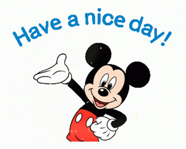Mickey Mouse Have A Great Day GIF