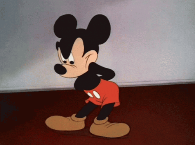Mickey Mouse Face Only Gif
