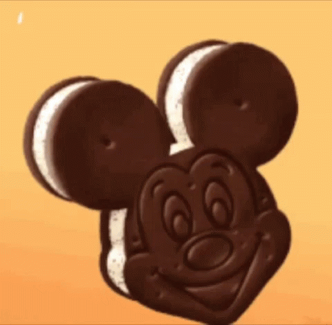 Mickey Mouse National Ice Cream Sandwich Day GIF
