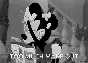 Mickey Mouse Reading Newspaper Covering Face