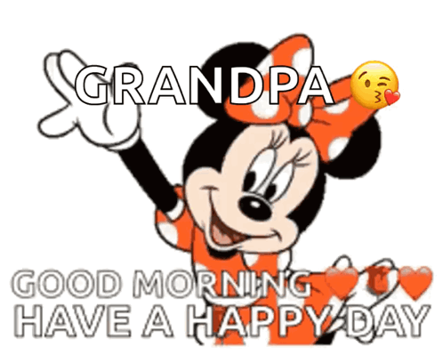 Mickey Mouse Saying Good Morning GIF