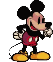Mickey Mouse Smiling