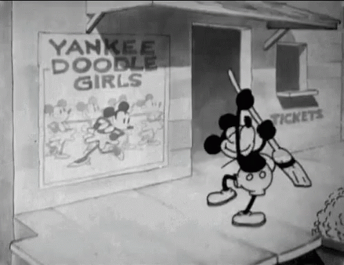 Mickey Mouse Sweeping GIF