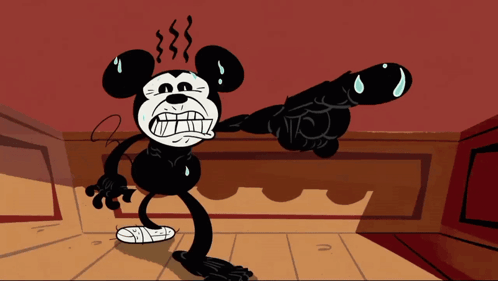 Mickey Mouse with Bandage