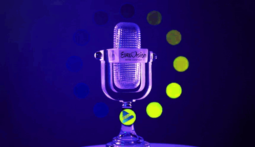 Microphone With Eurovision GIF