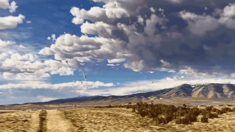 Microsoft Flight Simulator Airplane Racing GIF