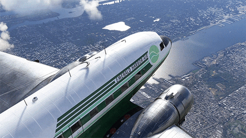 Microsoft Flight Simulator Emerald Harbor Air GIF
