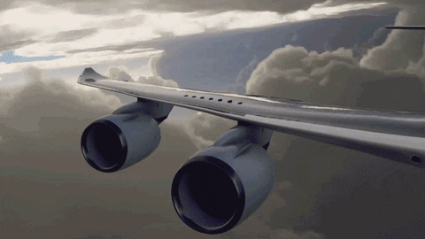 Microsoft Flight Simulator Lightning Storm GIF