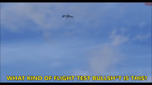 Microsoft Flight Simulator Reverse Flying GIF