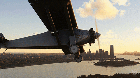 Microsoft Flight Simulator Sun Storm GIF