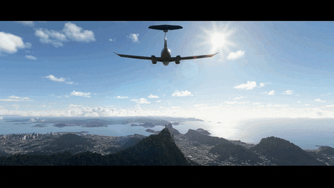 Microsoft Flight Simulator World Tour GIF