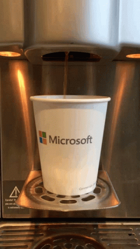 Microsoft Windows Coffee Cup GIF