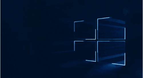 Microsoft Windows Lighting Logo GIF