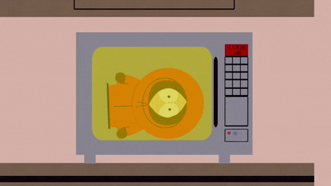 Microwave Oven Kenny Dies GIF