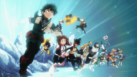 Midoriya And Friends GIF