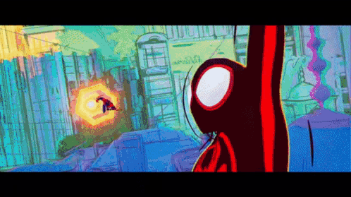 Miguel O'hara Air Fight GIF