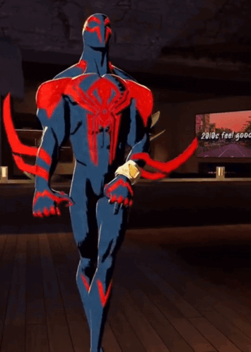 Miguel O'hara Butt Dance GIF