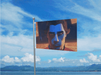 Miguel O'hara Flag GIF