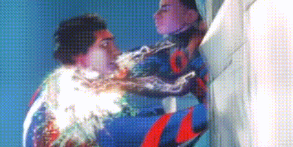 Miguel O'hara Transforming Man GIF