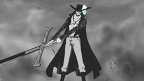 Mihawk Master Favorite Blades GIF