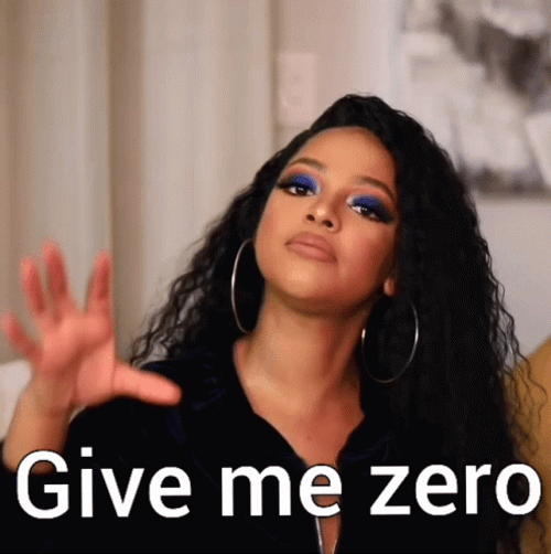 Mihlali Give Me Zero GIF