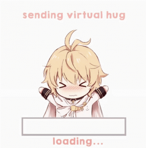 Mika Sending Virtual Hug GIF