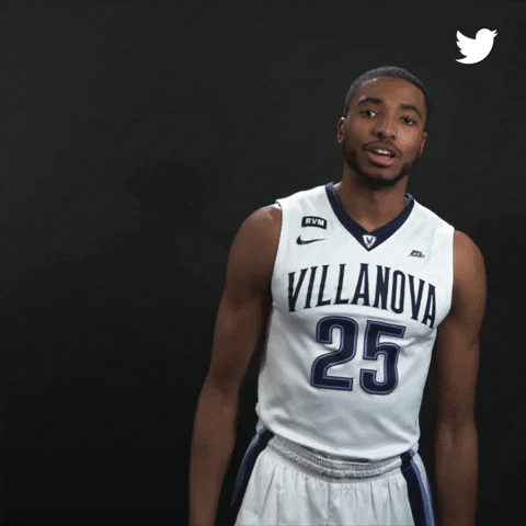 Mikal Bridges And One Villanova College GIF