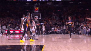 Mikal Bridges High Five Nba Finals GIF
