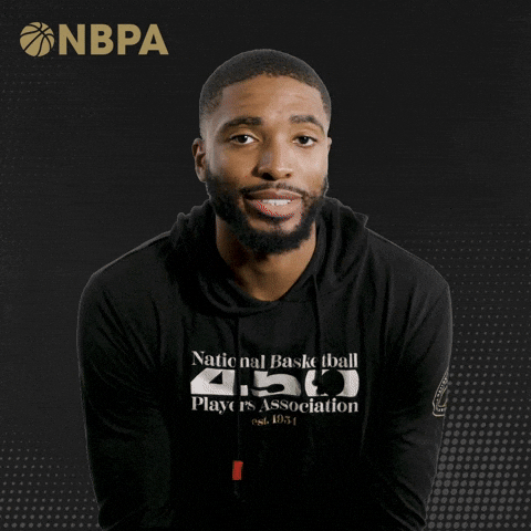 Mikal Bridges Shushing Sweet Dreams GIF