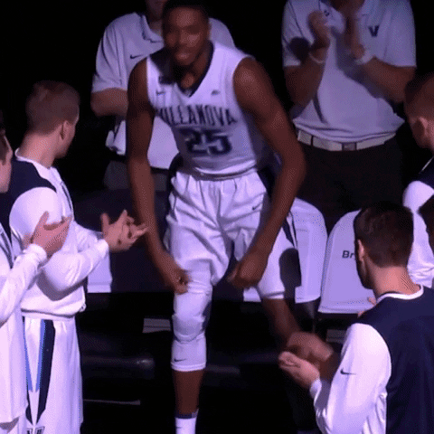 Mikal Bridges Villanova Lightning Effect GIF