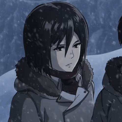Mikasa Blow By Blizzard GIF