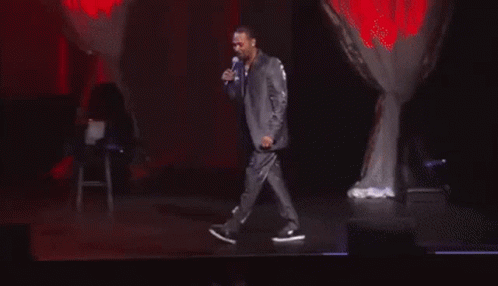 Mike Epps Stage Running GIF