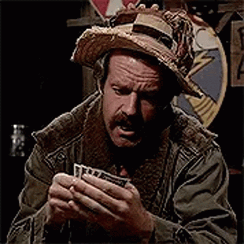 Mike Farrell Poker Game Classic Movie Scene GIF