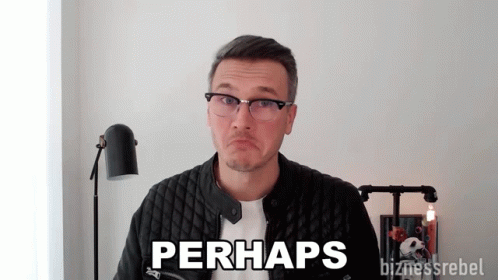 Mike Koziol Perhaps Maybe GIF