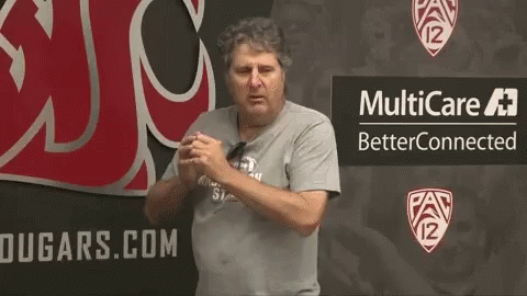 Mike Leach Hadouken GIF