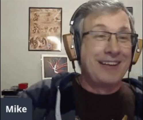 Mike Mike Mike Shocked Reaction Zoom Meeting GIF