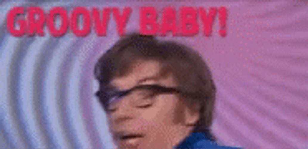 Mike Myers Austin Powers Groovy Baby GIF