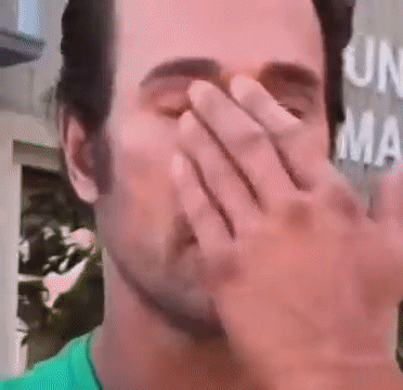 Mike O'hearn Emotional Tearing Up GIF