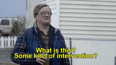 Mike Smith Talked Dirty And Argued With The Boys GIF